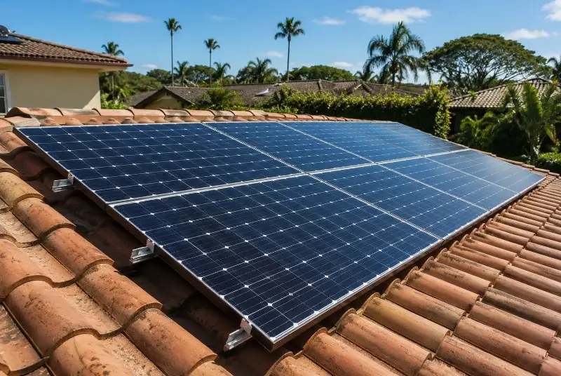 Installation de panneaux solaires à Vay